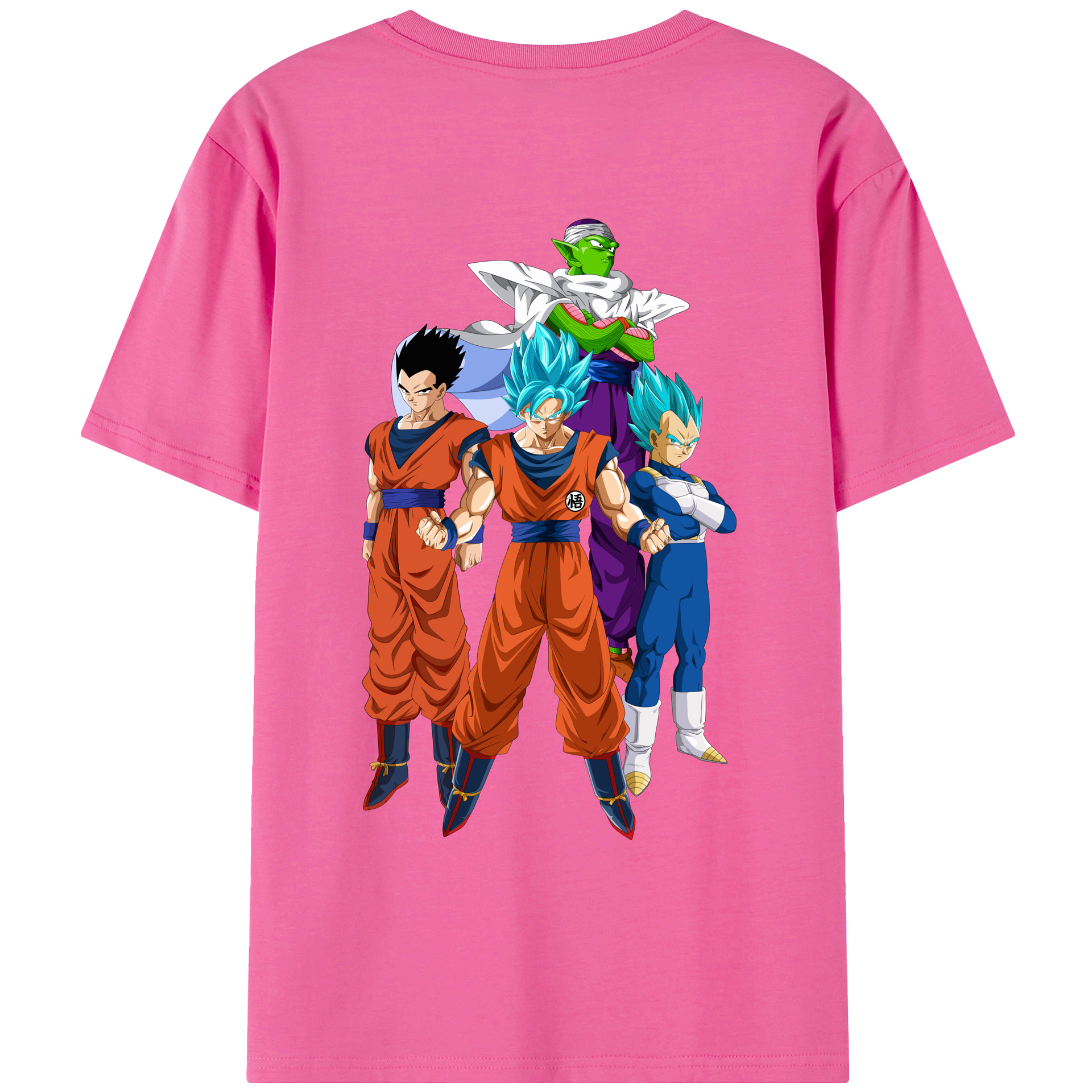 （画像用） ドラゴンボール DRAGON BALL レディース半袖Tシャツ(バックプリント)